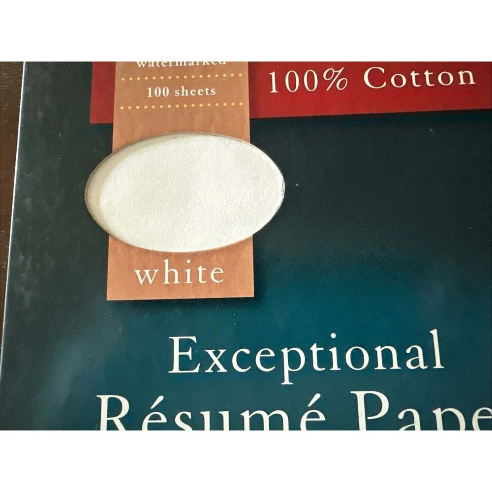 Southworth Resume Paper & Envelopes‎ 100% Cotton Watermarked 24 lb White 8.5x11